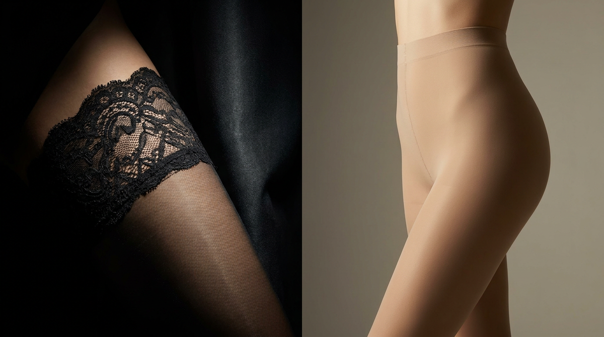 Thigh-High Stockings vs Pantyhose: Difference, Fit & Styling Guide