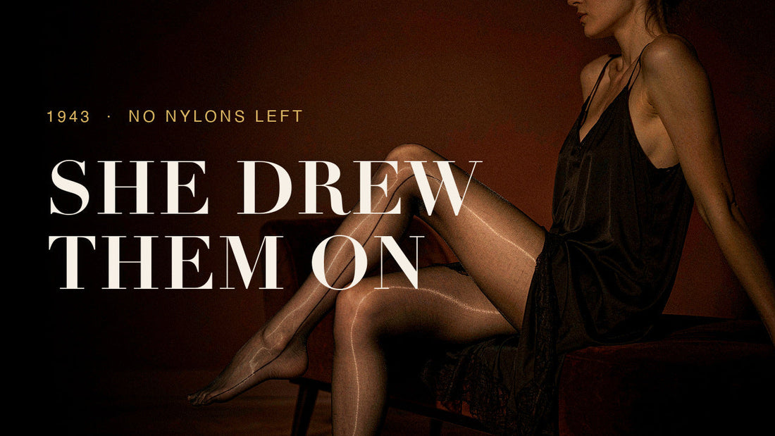 She Drew Her Stockings On With a Pencil: The 1943 Wartime Trick