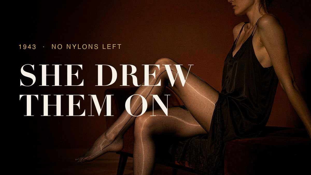 She Drew Her Stockings On With a Pencil: The 1943 Wartime Trick