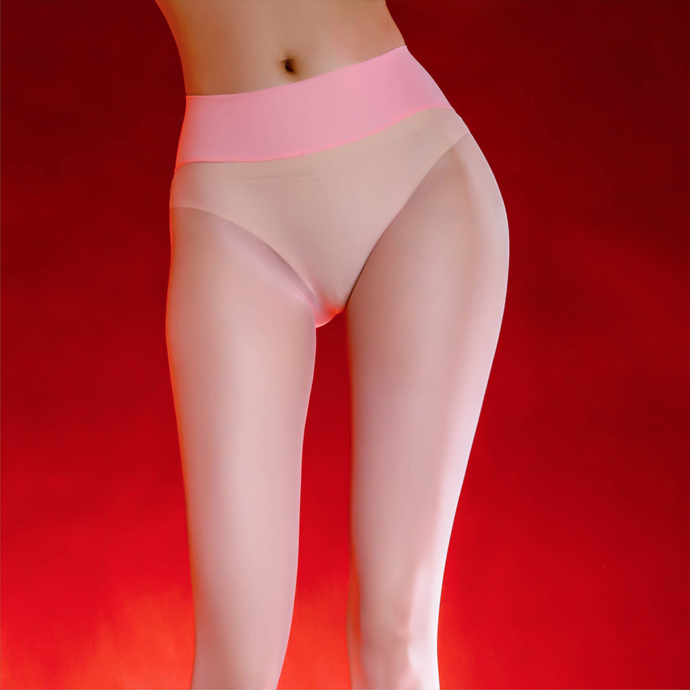 Feather Upgrade Black 0D Seamless Pantyhose, Ultra Sheer Second-Skin Fit for Daily & Outer Wear